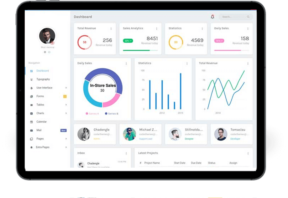 Quantum Enterprise Dashboard